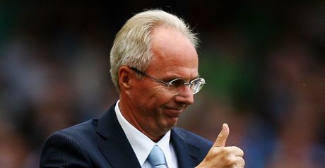 Eriksson: Thumbs up for City
