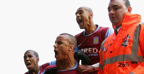 Agbonlahor: Celebrates his winner