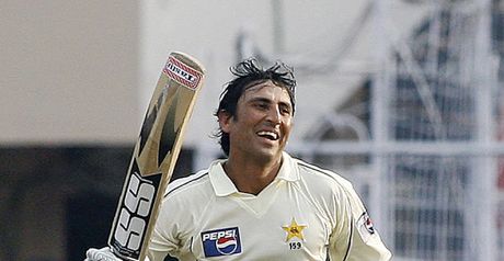 Younus celebrates his century