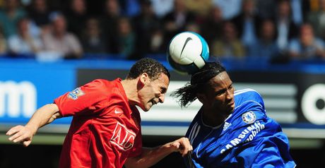Ferdinand and Drogba: Their battle could prove crucial