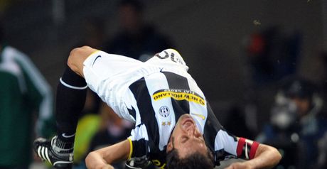 Del Piero: Celebrates winner