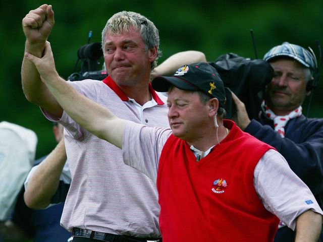 Darren Clarke is overcome by emotion as Europe triumph