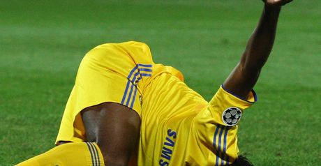 Drogba: Injured in second half