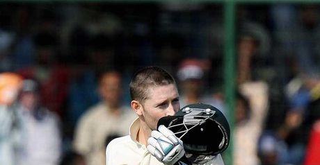 Clarke: painstaking innings