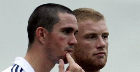 Record deals: Pietersen and Flintoff