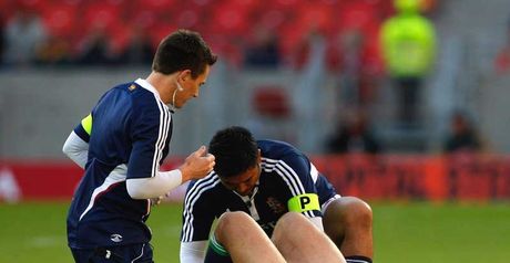 Murray: Injured his ankle