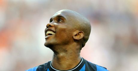 Eto'o: Debut goal