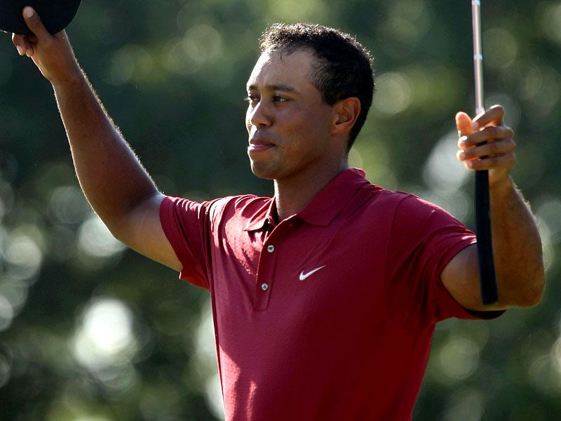 During hot conditions in Tulsa on the Southern Hills course, Tiger claimed his fourth USPGA title in 2007.