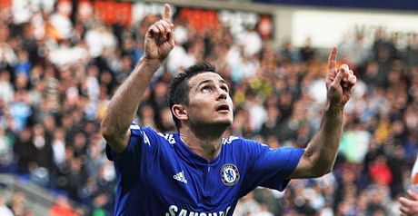 Lampard celebrates his opener