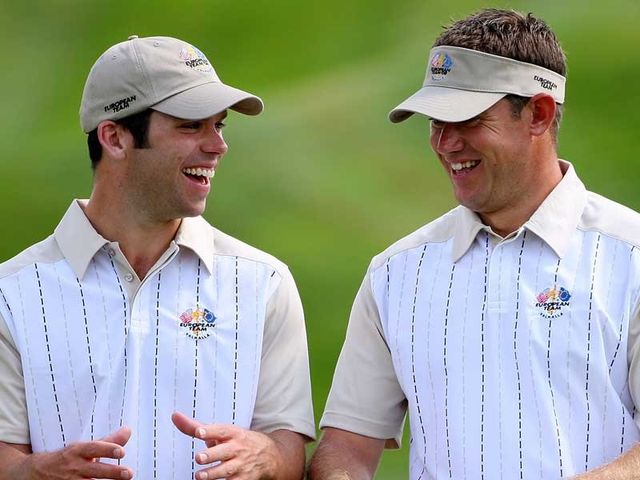 Paul Casey and Lee Westwood share a joke - but the result was no laughing matter&nbsp;