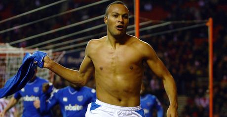 Kaboul: Celebrates goal