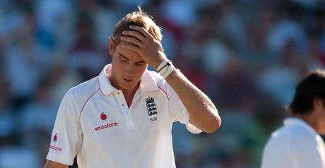 Broad: stood on ball