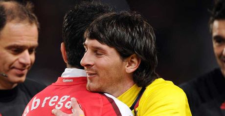 Fabregas & Messi: Good friends