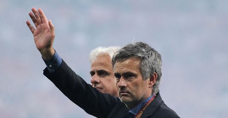 A heartfelt goodbye from Mourinho?