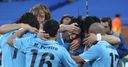 Suarez: Celebrates his winner