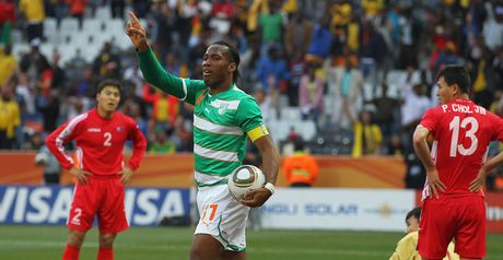 Drogba: Sees his team bow out