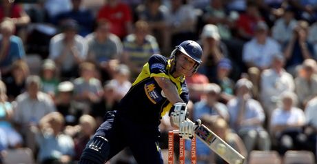 Adams: ferocious innings
