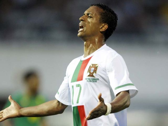 Nani - rocked by collarbone injury