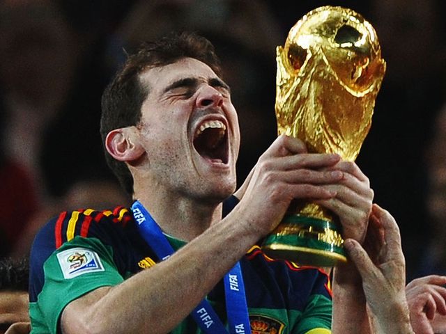 Delight for the new world champions.&nbsp;