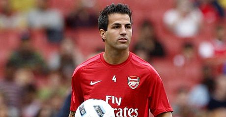 Fabregas: Back in training