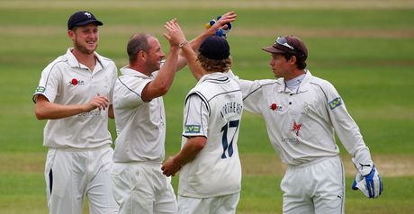 Stevens: 11 wickets in the match