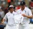 Respect: Strauss (left) and Flintoff