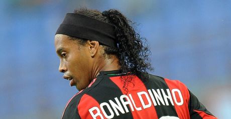 Ronaldinho: Set to depart the San Siro