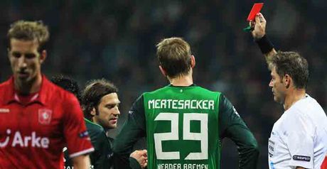 Frings is dismissed for Bremen.