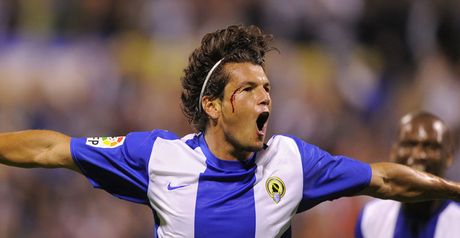 Nelson Valdes: Former Hercules striker is set for a Spanish return with Valencia
