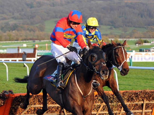 Viking Blond: On track for the Welsh National