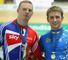 Kenny (right): Sprinted to gold