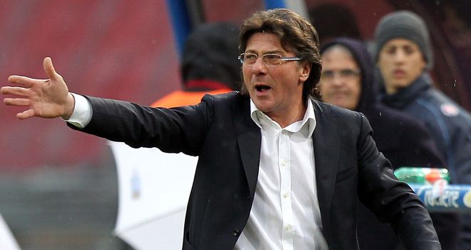 Mazzarri: His side were able to gain their first ever Champions League point