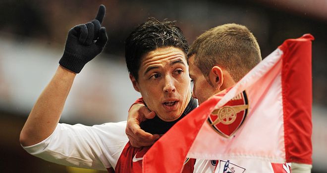 Nasri: Two sensational goals to sink Fulham