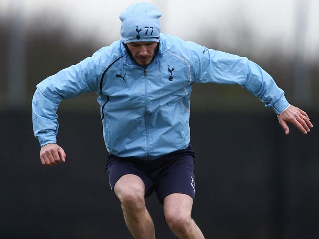 Beckham: Trained with Tottenham two years ago