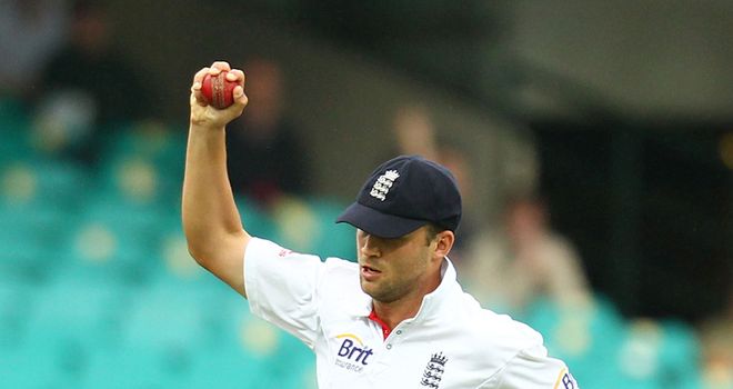 England's fielding brightened up a gloomy day at the SCG