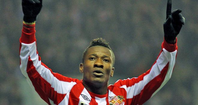 Gyan: Tipped to be more successful in his second season at Sunderland