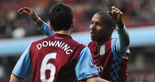 Villa duo Ashley Young and Stewart Downing are attracting interest from other clubs