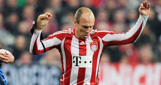 Robben: Keen to extend his stay at Bayern Munich