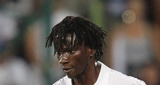 Ndinga: Hoping to join Lyon as he wants to play for an 'exclusive' club