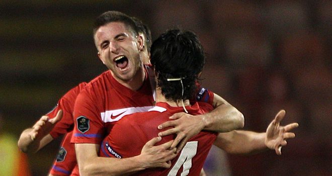 Tosic: Scored winner