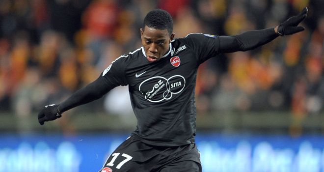 Carlos Sanchez: Saw red for a reckless challenge on St Etienne's Fabien Lemoine