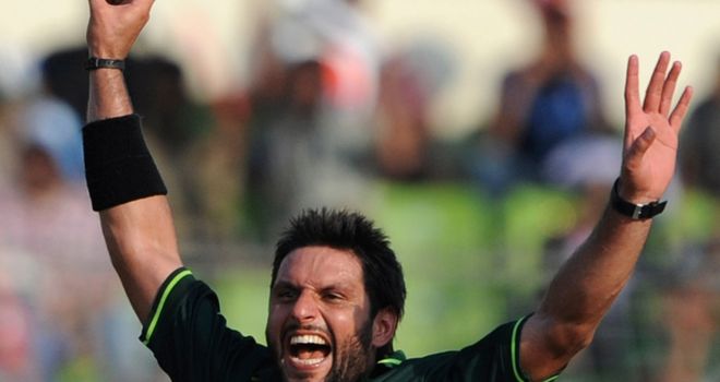 Afridi: led from the front for Pakistan with 21 wickets
