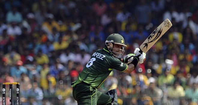 Axe: Shehzad has a top score of 13 at the World Cup