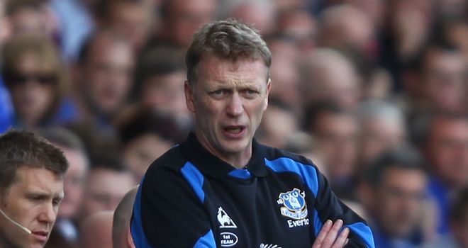 Moyes: Overseeing the rebuilding of a new team for Everton