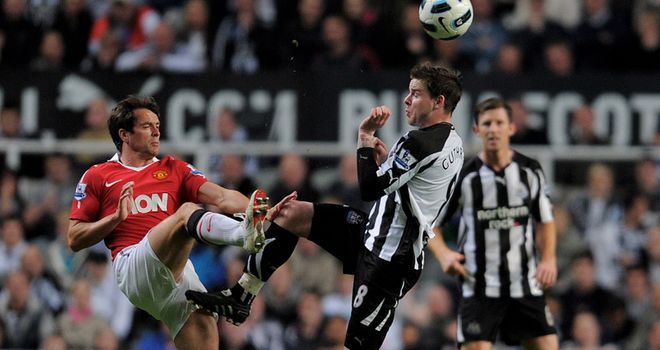 Owen: United striker has come under fire for comments about his former club Newcastle