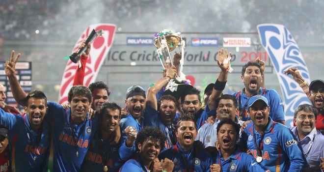 World Cup winners: India celebrate