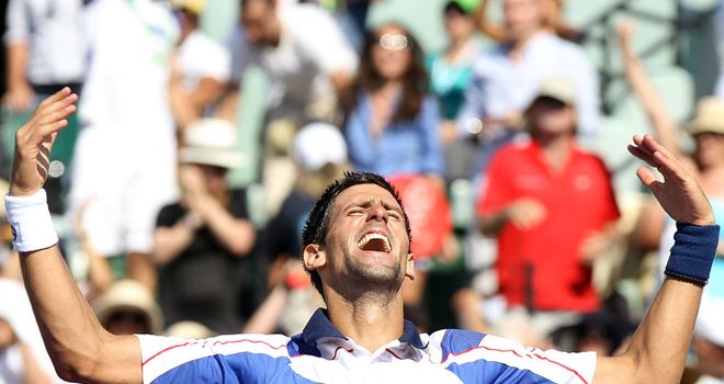 Djokovic: still unbeaten in 2011
