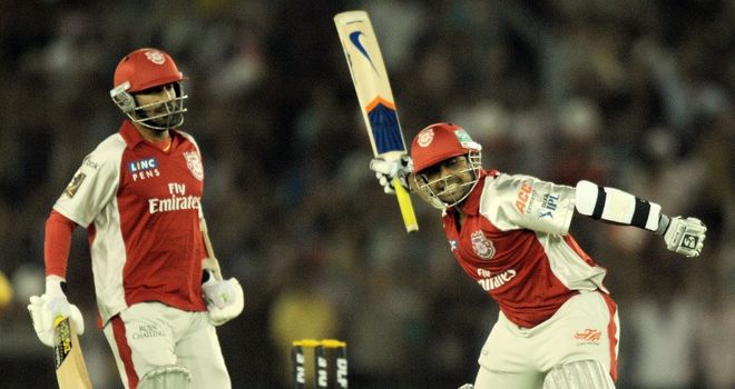 Valthaty: scored first century of this year's IPL