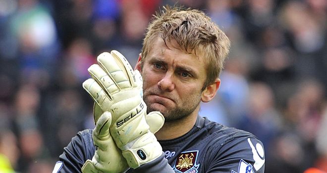 Green: Hammers goalkeeper called into England squad to replace Stockdale