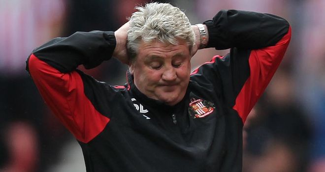 Bruce: Sunderland boss weighing up overhaul after indifferent campaign